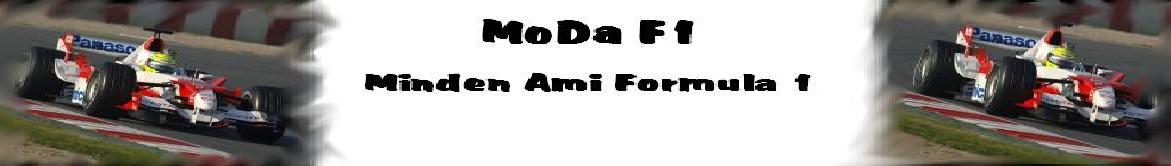 MoDa F1 - Minden Ami Formula 1